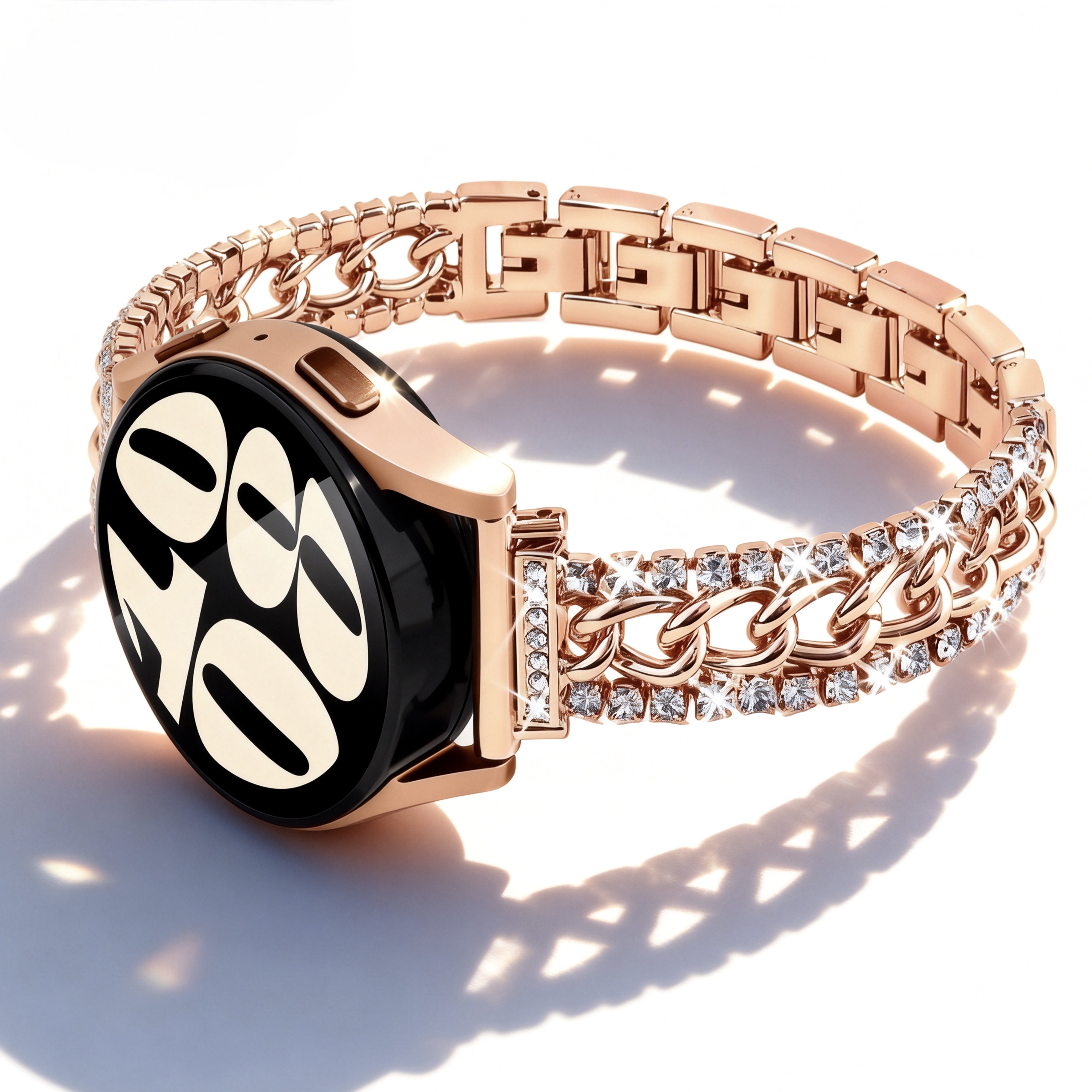 双排镶钻适用vivo watch gt2金属iqoo watch gt智能手表watch5/3,智能设备,智能手表手环表带/腕带,淘宝优惠券,粉丝福利购,淘宝优惠卷