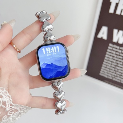 适用vivo watch gt手表小米手环10红米watch6爱心手链watch5华为