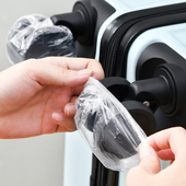 日本行李箱轮子保护套旅行箱轱辘万向轮防尘套一次性防脏收纳套罩