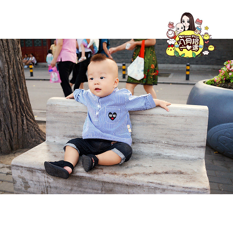 [Pick up one in August]the republic of korea BEBEDEPINO And PLAY Red Co-operation models Children summer Short sleeved shirtin the Children/Baby/Family fitted , Shirt  category - from Buy2taobao.com to provide professional Taobao agent buy service