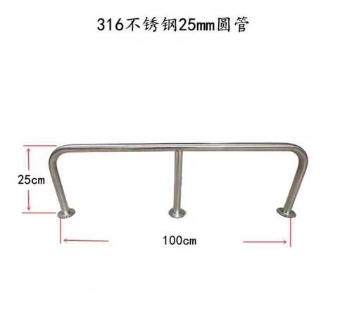 游艇扶手316不锈钢弯管定制船舶护栏防浪游艇栏杆船舶五金配件