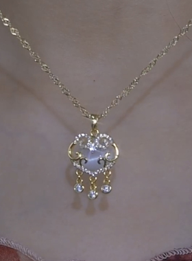 如意平安锁项链女百搭轻奢