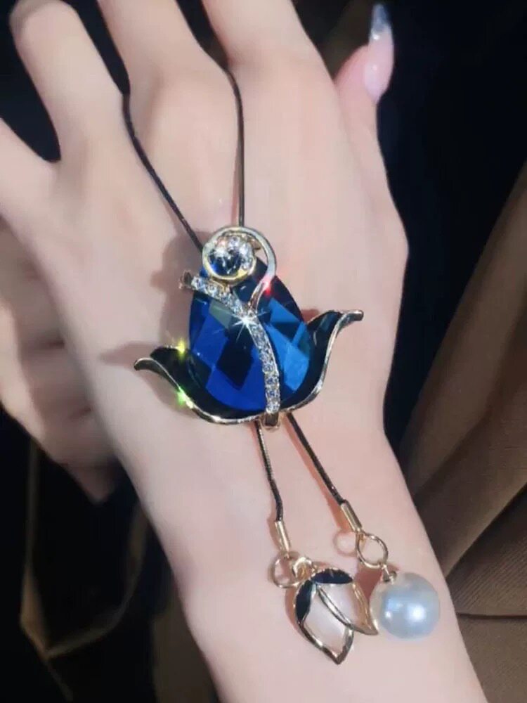 2025新款爆款轻奢小众高级感项链女长款大气高档毛衣链夏季配饰品