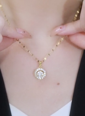 时来运转2023新款潮个性项链女