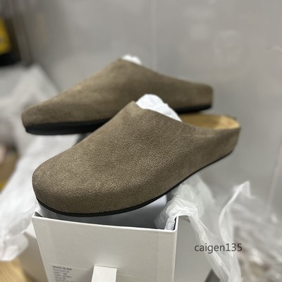 平跟简约半拖包头拖鞋