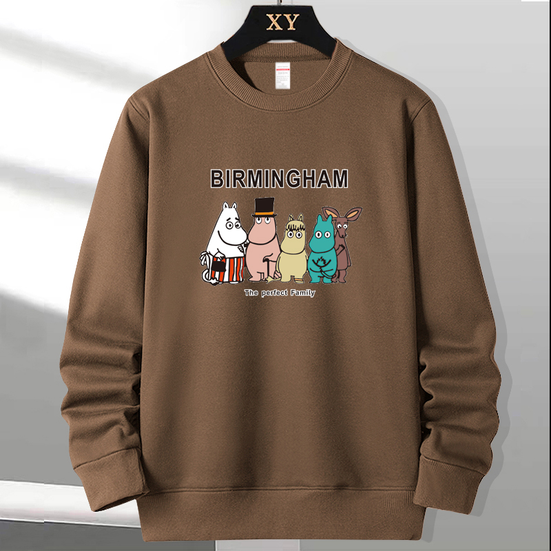 宽松百搭卫衣男女套头