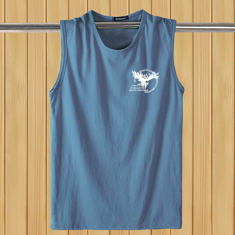 纯棉背心男夏季新款篮球休闲男装汗衫宽肩无袖T恤宽松运动砍袖潮,男装,背心,淘宝优惠券,粉丝福利购,淘宝优惠卷