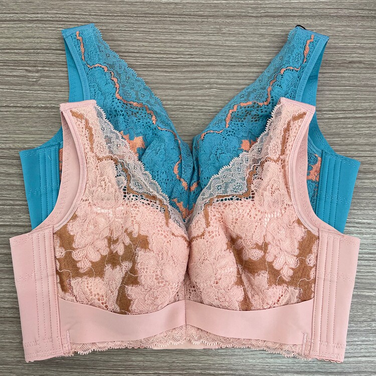 清仓 瑞法斯蕾丝薄杯调整型文胸收副乳聚拢塑形内衣女5952薄CD杯