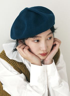 印计谷羽贝雷帽逛街女春夏
