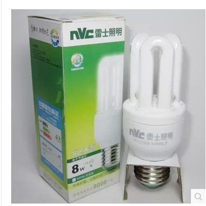NVC 雷士节能灯3U 8W/11W/14W/18W/24W YPZ220/E27/节能灯(光芒)