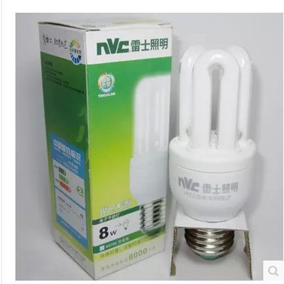 NVC 雷士节能灯3U 8W/11W/14W/18W/24W YPZ220/E27/节能灯(光芒)