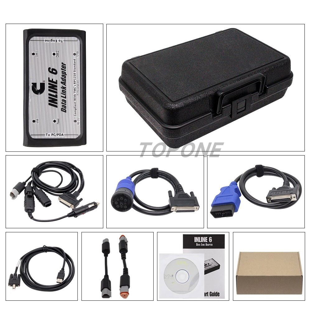 外贸批发 康明斯 6代 Cummins INLINE 6 重卡柴油汽车故障诊断仪