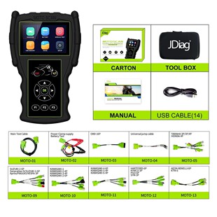 JDiag M100 Pro Full version Motorcycle Diagnostic Scanner