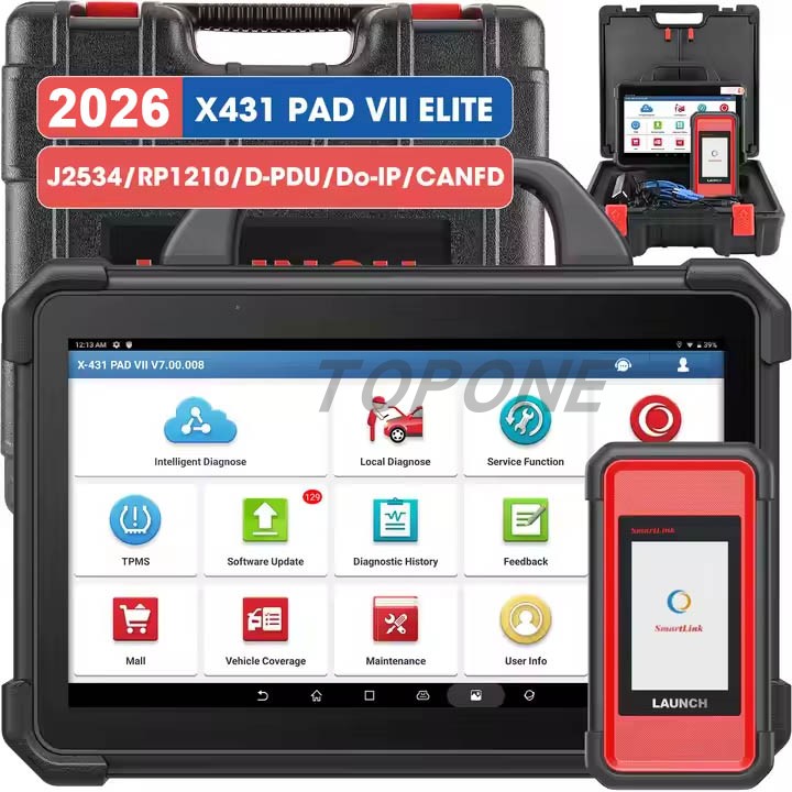 LAUNCH X431 PADVII Elite Diagnostic Tool PAD7 PAD VII J2534