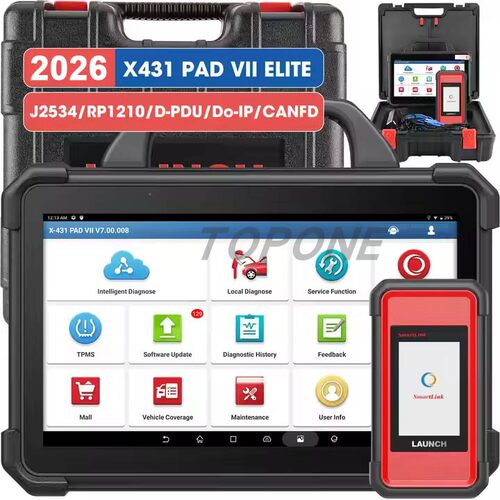 LAUNCH X431 PADVII Elite Diagnostic Tool PAD7 PAD VII J2534