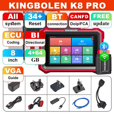 Lifetime Free Update Kingbolen K8 Elite K8 PRO OBD2 Scanner