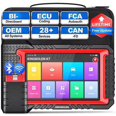 Kingbolen K7 S6 K8 Pro Elite OBD2 Scan Lifetime Free update