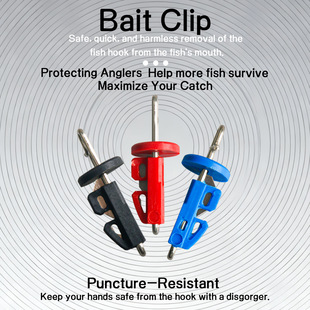 FISHING HOOK TACKLE CLIP RELEASE BAIT NEW脱钩器鱼钩释放夹SEA