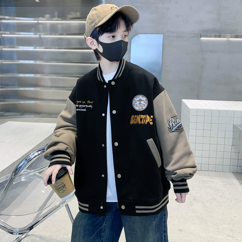 2026春秋男童韩版棒球服外套