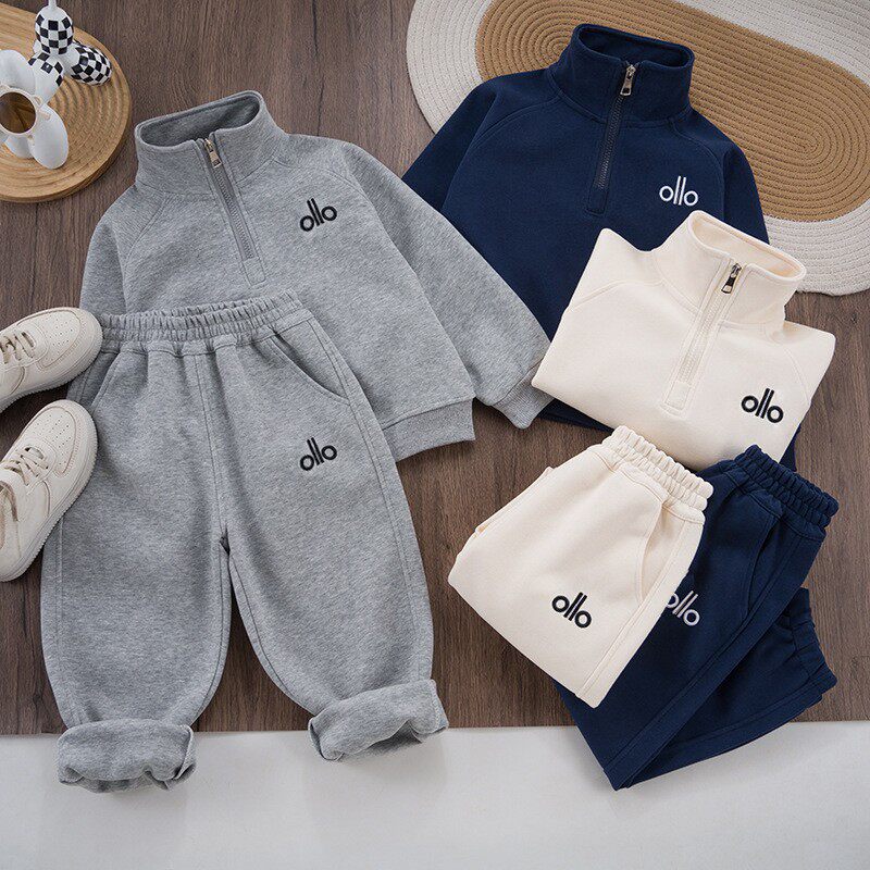 2026新款儿童套装卫衣卫裤春秋潮流休闲外套男孩运动装男童两件套