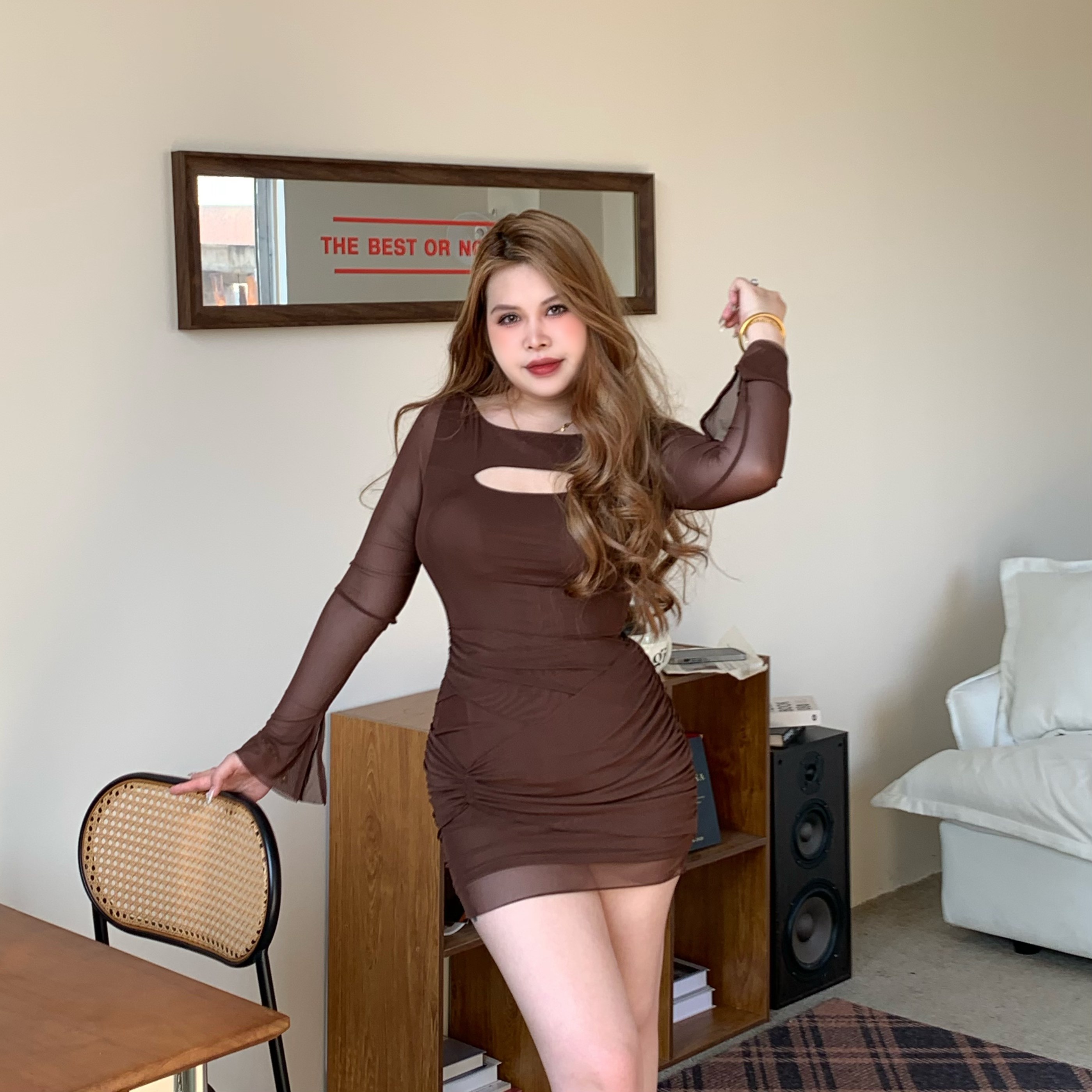 夏季纯欲辣妹微胖遮肉收腰修身显瘦包臀裙网纱连衣裙G068,女装/女士精品,连衣裙,淘宝优惠券,粉丝福利购,淘宝优惠卷