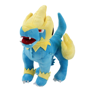 28cm雷电兽可爱毛绒玩具公仔卡通玩偶布娃娃靠枕女生生日礼物