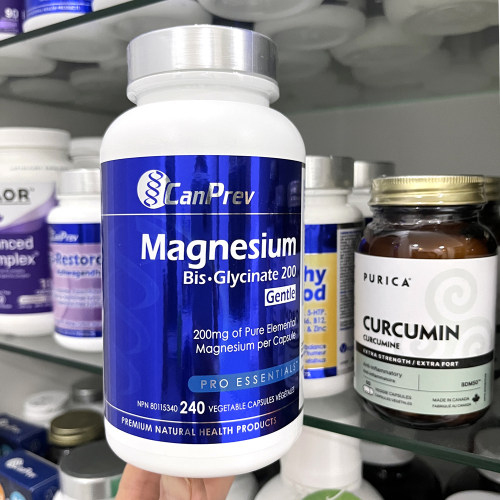加拿大 CanPrev Magnesium Bis-Glycinate  双甘氨酸镁素食胶囊