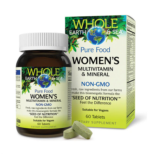 加拿大 whole earth & sea womens 女 复合维生素 60粒
