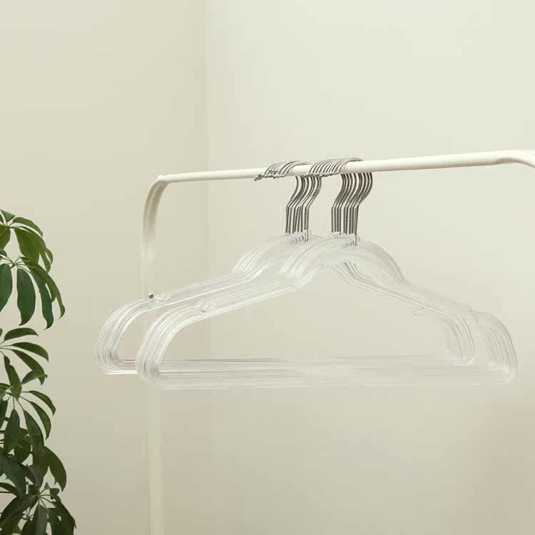 !Minimalist doctrine Acrylic coat hanger transparent Simplicity light 10ins Wet and dry Dual use Versatile coat hangerin the Storage consolidation , Wash clothing/Sun/Care Products , Hanger  category - from Buy2taobao.com to provide professional Taobao agent buy service
