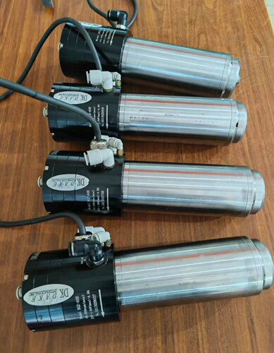 DAKE DGZ-60C 雕刻机电主轴维修 水冷密封漏水线圈短路抢修