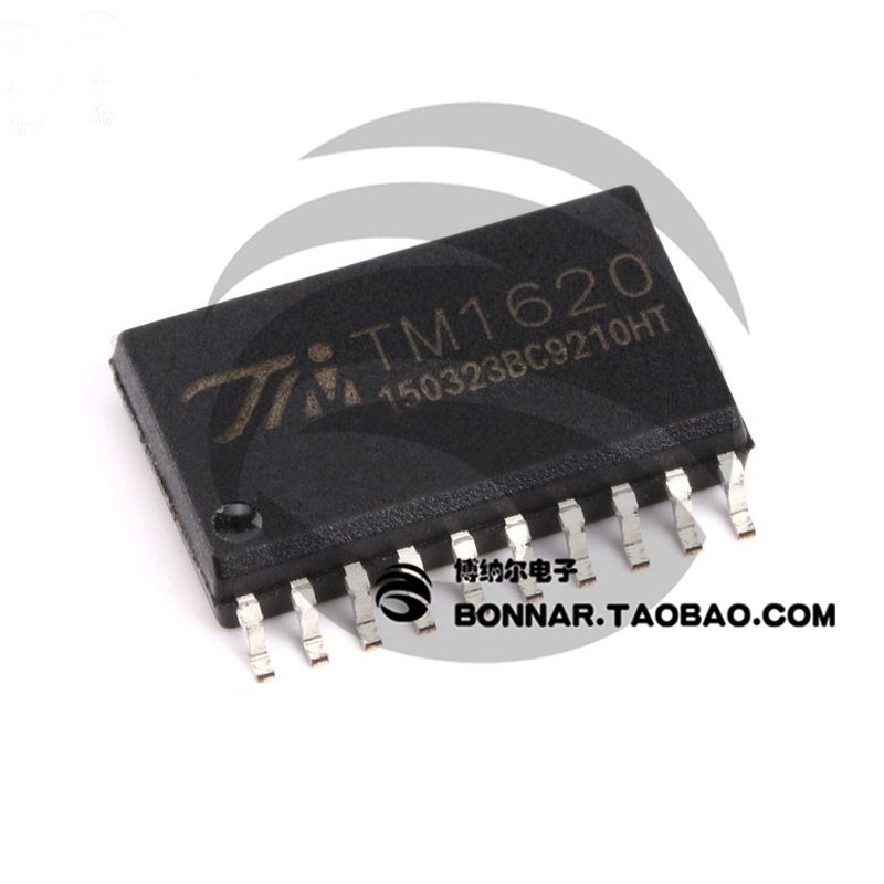 原装正品 贴片 TM1620 LED驱动 数码管驱动芯片 SOP-20 现货直拍