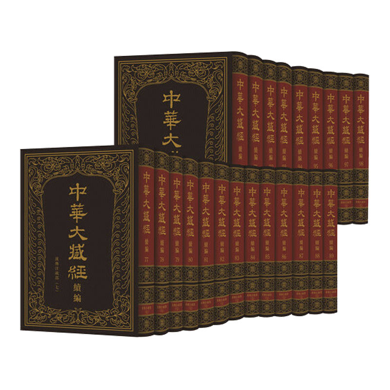 中华大藏经续编 汉文部分 汉传注疏部七 精装繁体竖排 全22册 收录正编未收之重要佛教典籍 全书标点 中华书局 敦煌文献 房山石经