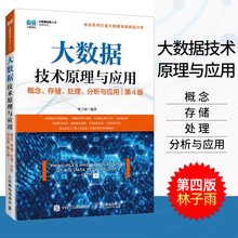 2024新书 大数据技术原理与应用 ——概念、存储、处理、 分析与应用（第4版）  高校计算机信息管理相关专业教材书第四版 林子雨