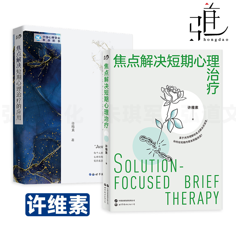 2册 焦点解决短期心理治疗+应用 许维素 焦点解决短期心理咨询和