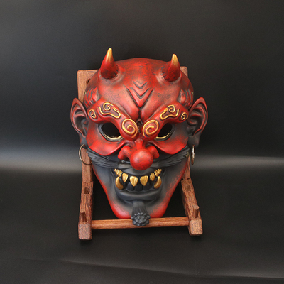 煊雅宇天狗面具复古可佩戴可装饰