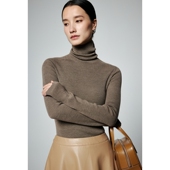 JUC堆堆领修身 羊毛衫 冬无缝针织衫 SOUL 百搭加厚打底衫 气质毛衣