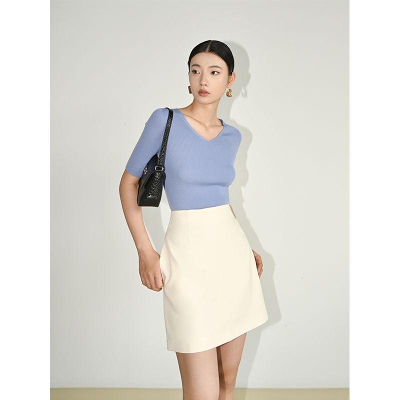 A字裙通勤宽松显瘦半身裙半身裙