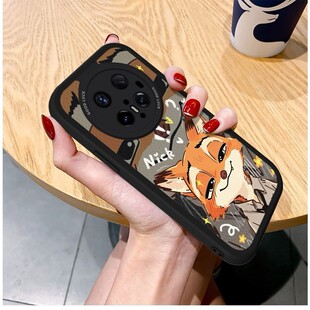 适用华为mate80ProMax尼克朱迪保户包70pro+新款60软款高级感卡通