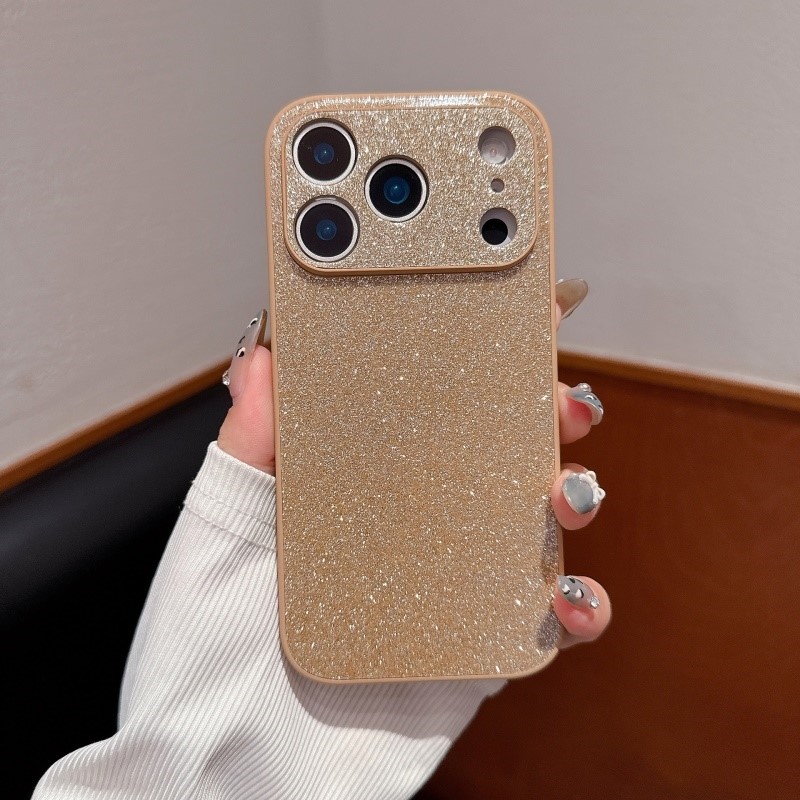 适用iPhone17ProMax保护包苹果16奢华闪粉15硅胶软边14高级感女潮