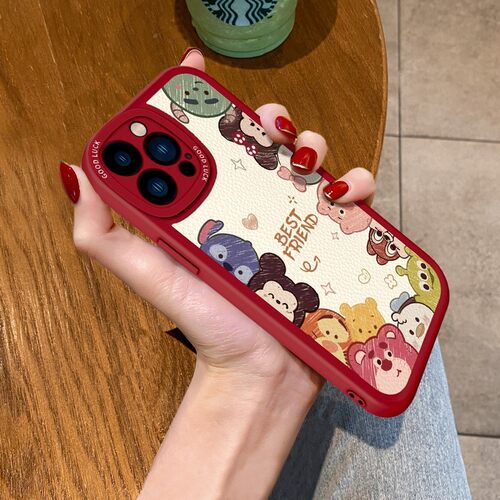 适用苹果18promax保户包Q版卡通可爱iPhone17软款16硅胶15男女14
