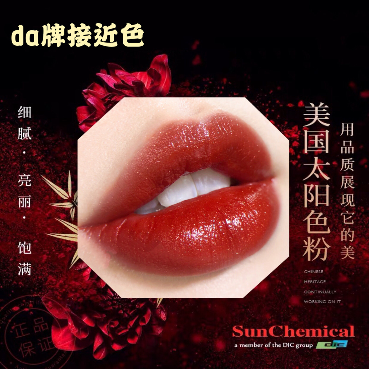 口红色粉5克可食用大牌口红粉diy自制作口红进口太阳天然材料