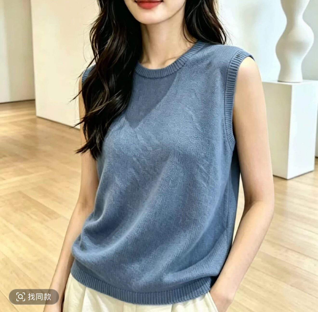 2026夏季新款圆领套头一线成衣短袖女士奢华优雅气质百搭打底小衫
