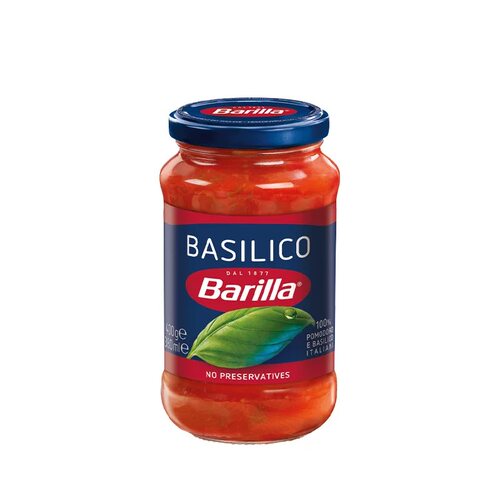 Barilla百味来罗勒意大利面酱400g意大利进口basilico意粉调味酱