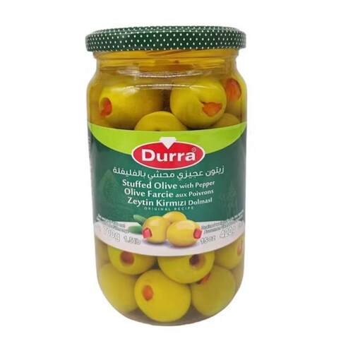 Durra多朗甜红椒夹心橄榄700g
