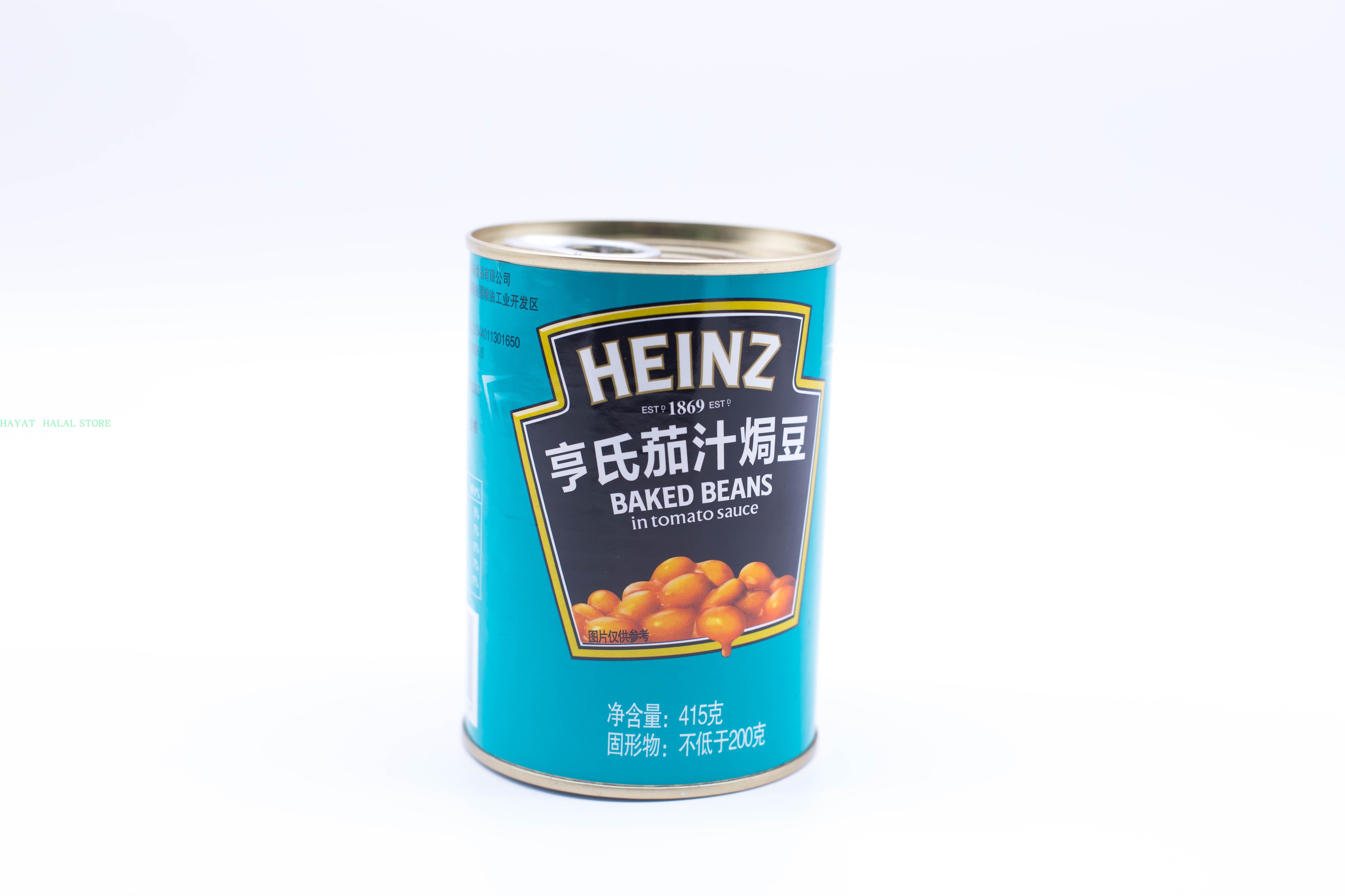 亨氏heinz茄汁焗豆baked beans in tomato sauce即食豆子罐头415g