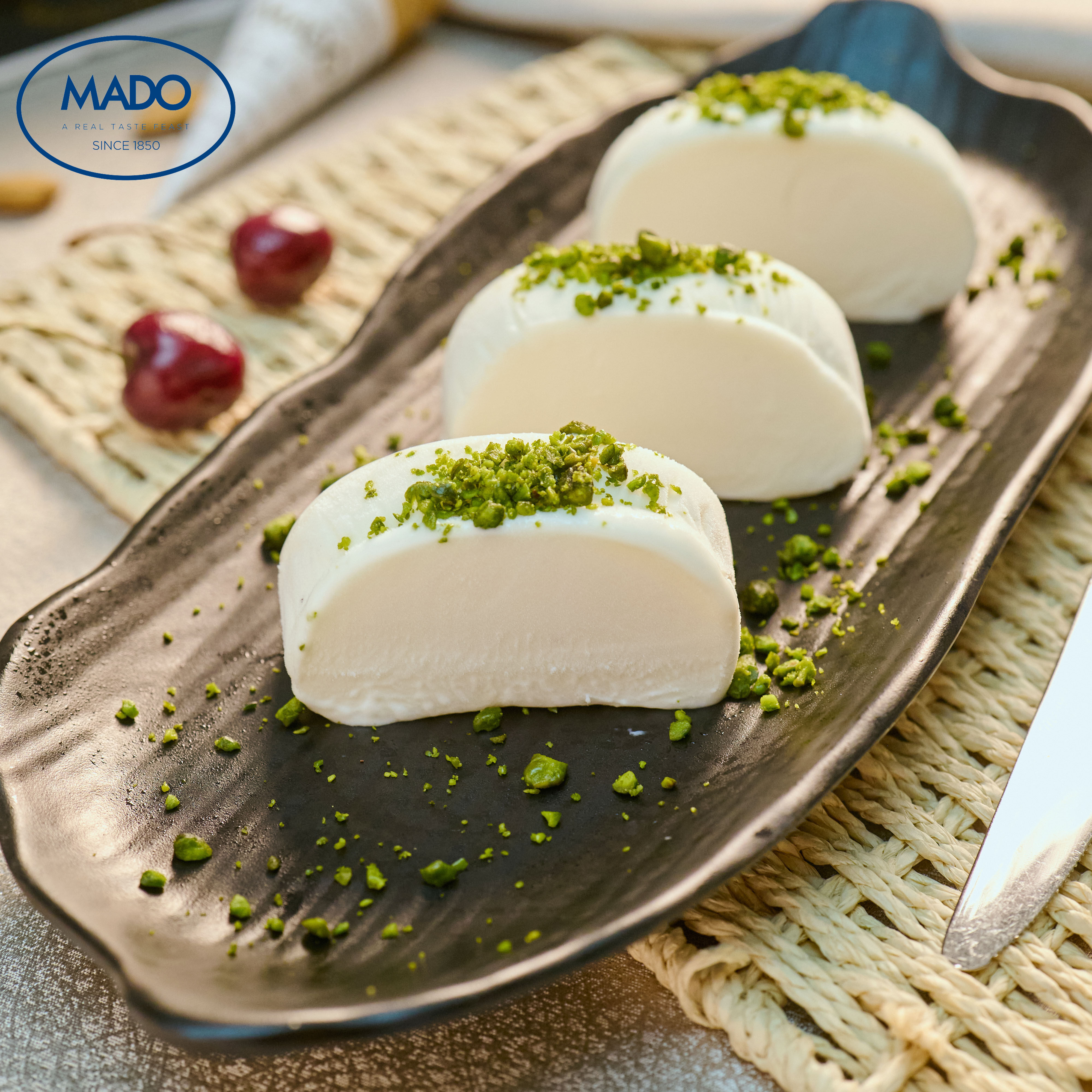 土耳其原装进口mado玛度 冰淇淋-缤纷系列(香草味)雪糕盒装500g