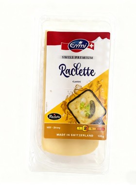 Emmi艾美Raclette拉克雷特干酪100g 瑞士进口火锅奶酪可加热融化
