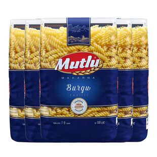 包邮3袋装土耳其Mutlu杜戈螺旋型意大利面spaghetti 500g意粉意面