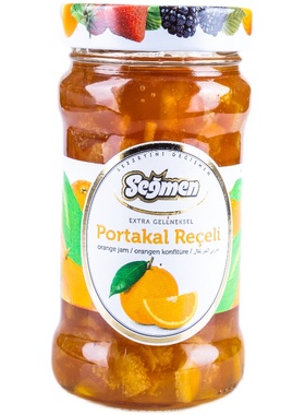 土耳其Segmen赛格牌橙子果酱orange jam 土耳其果酱380g两瓶包邮