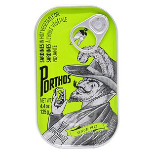葡萄牙老人牌辣植物油沙丁鱼(125g) SARDINES开罐即食罐头沙甸鱼